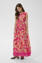 0 Lora Sleeveless maxi dress pink