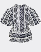 0 Lorraine Blouse navy sugar
