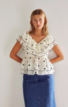 0 Louisa Top white