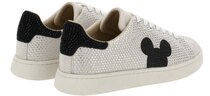 0 MICKEY Sneakers Silver and Black Rhinestones