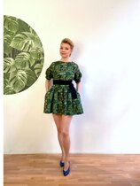 0 Mai petit dress green dragonfly