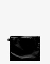 0 Metallic Black zip pockets