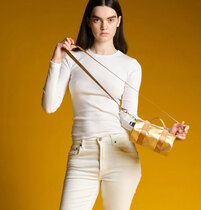 0 Metallic Gold small Weekender 