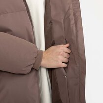 0 Mid Length puffer coat /toppatakki dust purple 