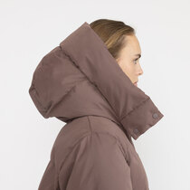 0 Mid Length puffer coat /toppatakki dust purple 