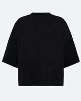 0 Mira Boxy t-shirt organic cotton black