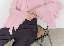 0 Naia Sifonkipaita Pink