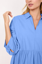 0 Netti Shirt Dress Bright Blue