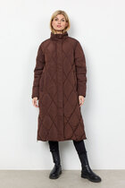 0 Nina coat toppatakki dark syrup brown