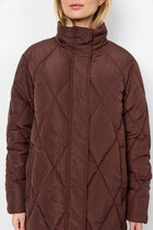 0 Nina coat toppatakki dark syrup brown