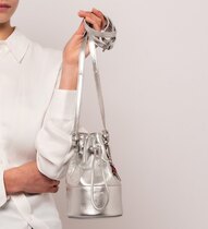 0 Noa bucket bag silver