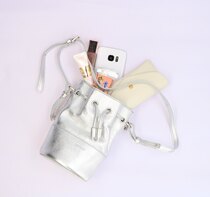 0 Noa bucket bag silver