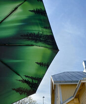 0 Norrsken sateenvarjo-aurinkovarjo