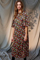 0 Pacey Pastis Long Dress Floral Multi