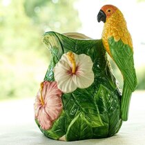 0 Parrot Vase/pitcher-papukaija-maljakko/kannu