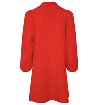 0 Pastis Ruffle Dress Electric Red