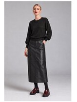 0 Regina neule shiny Black 