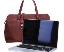0 Robuste Laptop/Business Bag Cacao