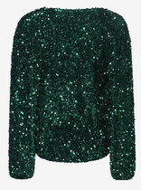 0 Teagan Wrap Blouse sequins