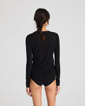 0 Thyra top Woolmix black