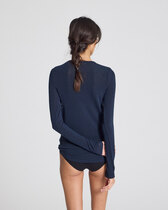 0 Thyra top wool mix midnight blue
