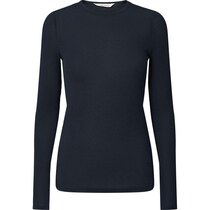 0 Thyra top wool mix midnight blue