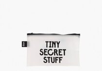 0 Transparent Secret and Classified Zip Pockets SNASK