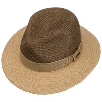 0 Traveller Toyo/Raffia olkihattu 2-värinen 