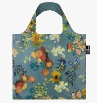 0 VAN GOGH MUSEUM Blue Flower Pattern Recycled Bag