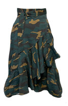 0 Veera Wrap Skirt-Kietaisuhame Camouflage