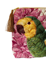 0 Velvet Bag with tassel bird
