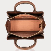 0 Vera Hand Bag Chocolate Brown