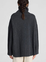 0 Vita lambswool Knit Black GOTS 