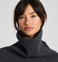 0 Vita lambswool Knit Black GOTS 