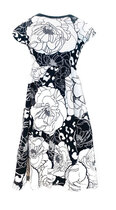 0 Wrap Dress Poppy Chess