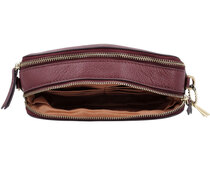 0 Zoë crossbody Bag Burgundy 