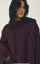 ALE0 Lisbeth Knit plum