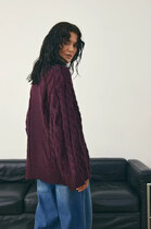 ALE0 Lisbeth Knit plum
