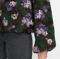 Ale 0 Printed Teddy Dark Green