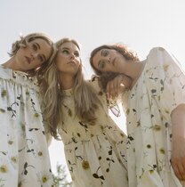 Ale0 Bailey Dress White