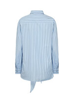 Ale0 Bardot shirt light blue