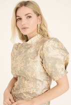 Ale0 Bonnie Dress Rose Gold