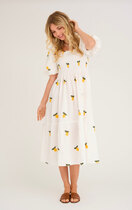 Ale0 Cheri Lemon Dress