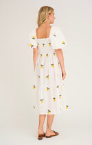 Ale0 Cheri Lemon Dress