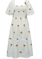Ale0 Cheri Lemon Dress