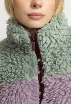 Ale0 Chunky block teddy mint-lilac-brown 