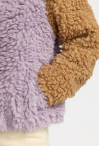 Ale0 Chunky block teddy mint-lilac-brown 