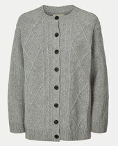 Ale0 Clara lambswool cardigan gots