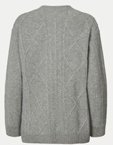 Ale0 Clara lambswool cardigan gots