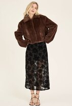 Ale0 Ivette Faux Fur Jacket